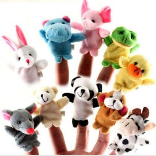 Animal Finger Hand Puppet Kids Learning & Education Toys