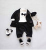 Gentleman Bow Ties Rompers Jackets